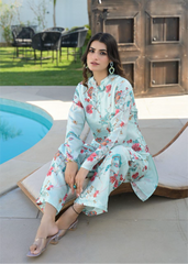 Co-ord Set - Aqua Blue