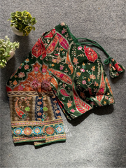 Embroidered Blouse - Green