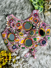 Real Mirror Blouse - Baby Pink