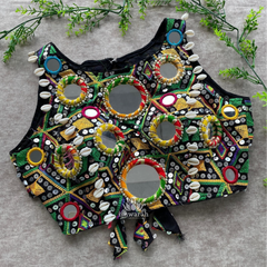 Real Mirror Blouse - Inky Black