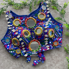 Real Mirror Blouse - Royal Blue